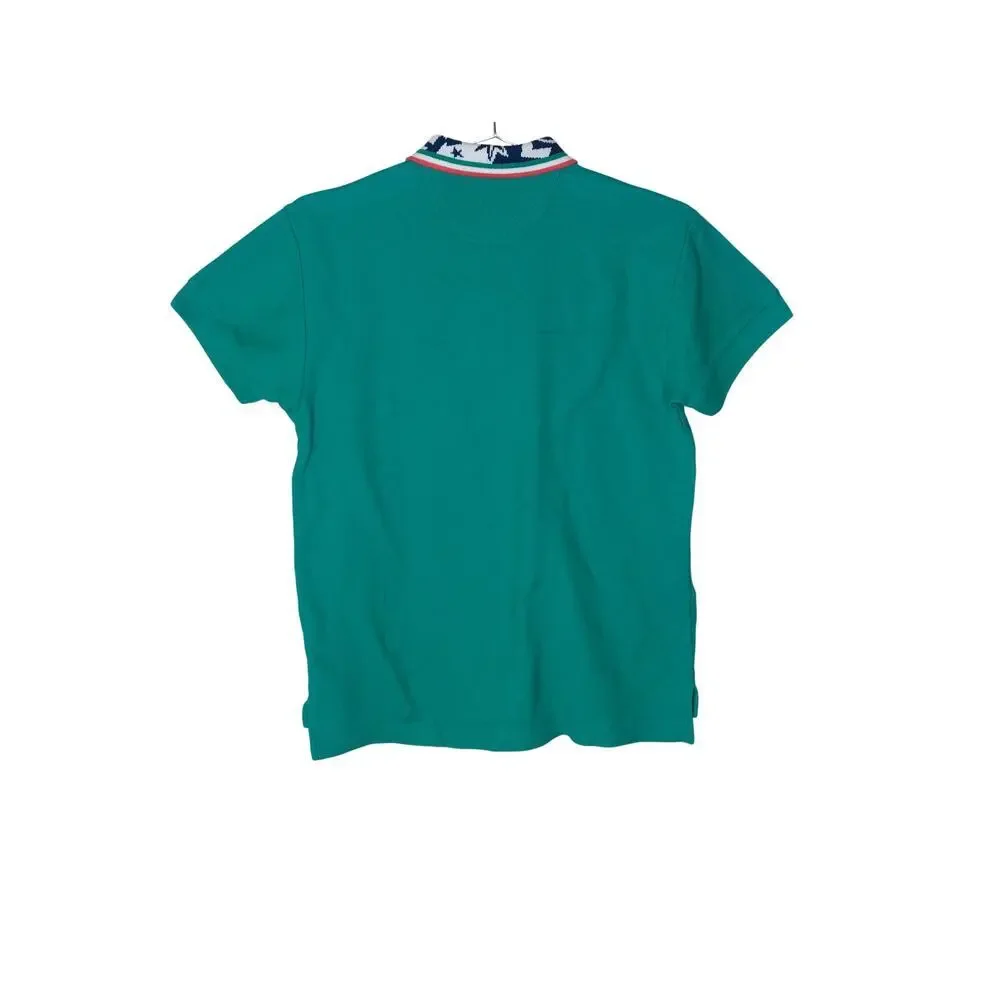 Jean Charles de Castelbajac Sport Men’s Polo Shirt Green Anchors Away Sz 1 Small - Picture 4 of 15